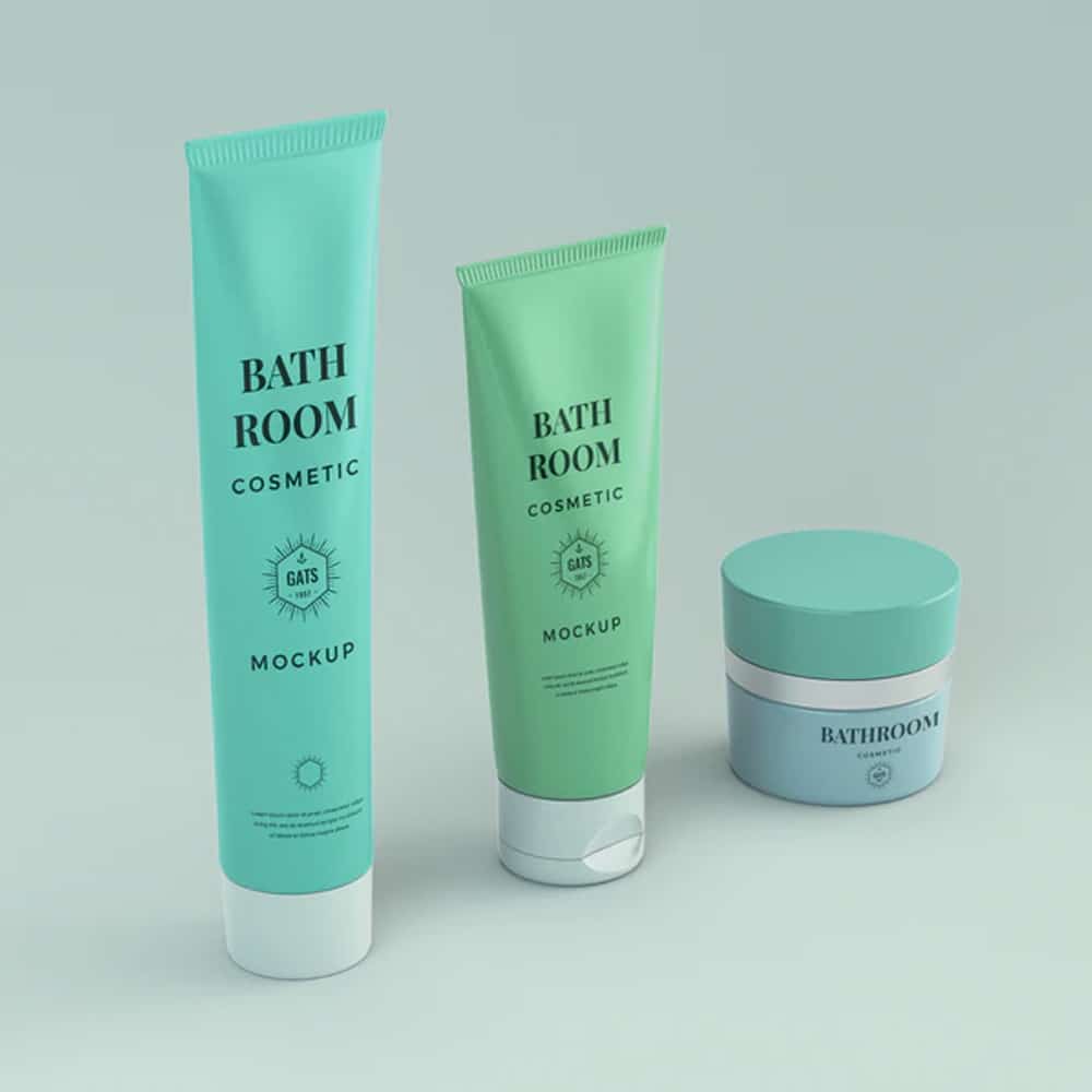 Bathroom Cosmetic Mockup