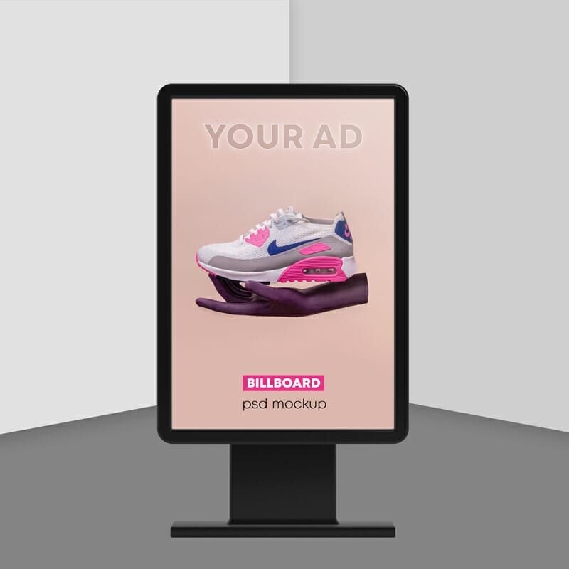 Billboard Advertising Free Mockup