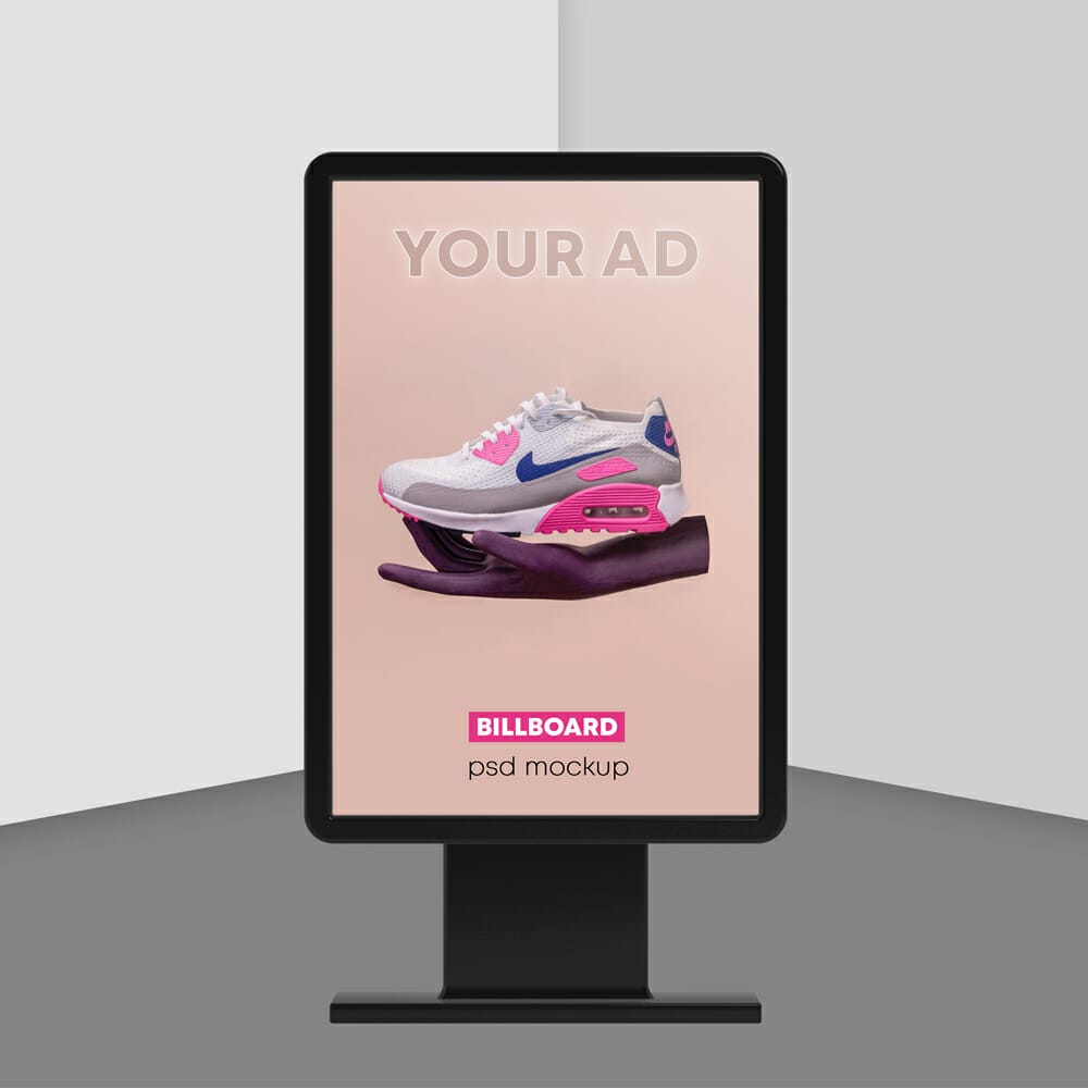 Billboard Advertising Free Mockup