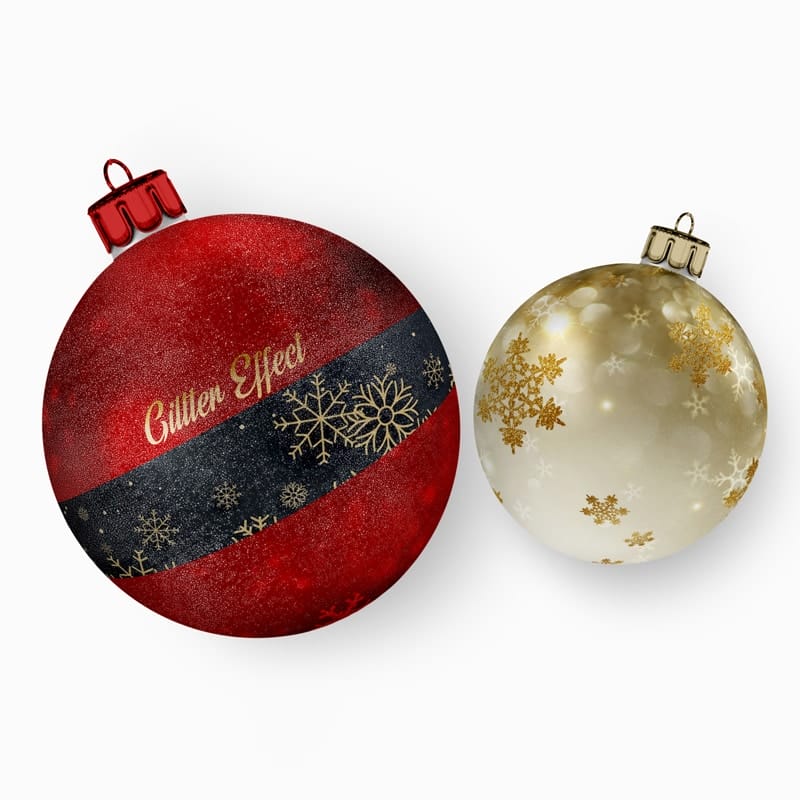 Christmas Ball Free Mockup