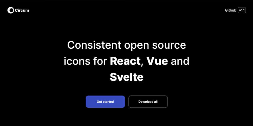 Free Open Source Icons for Designers and Developers 2023 40 Circumicons