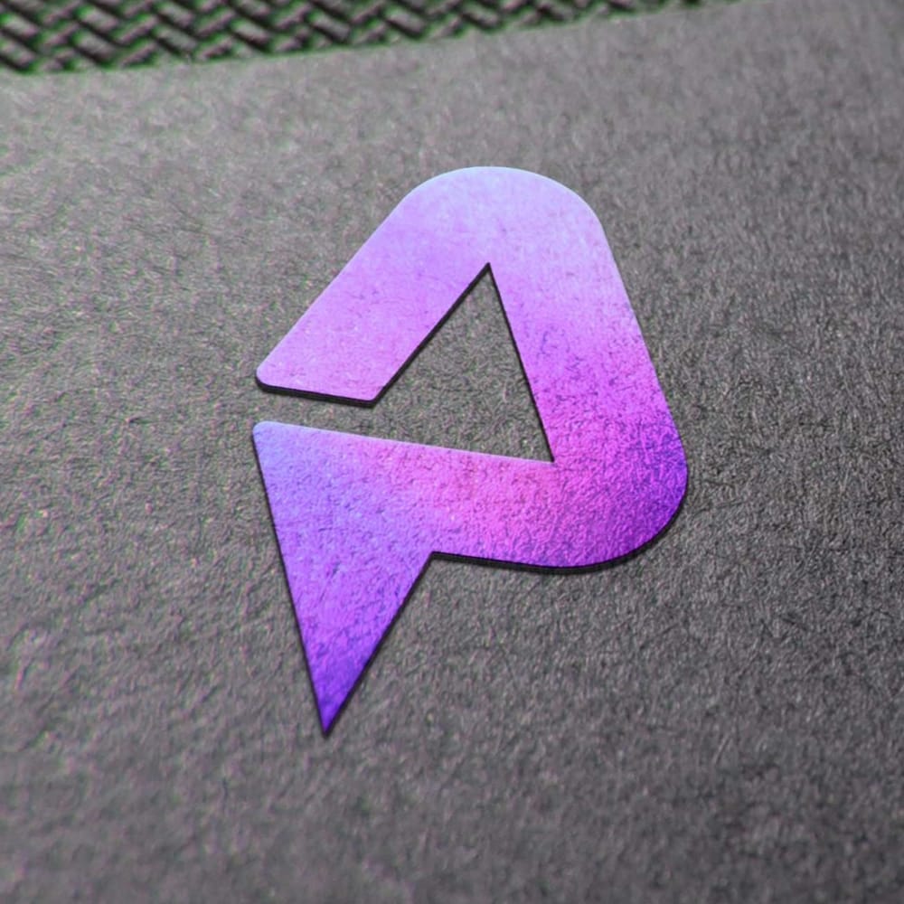 Color Paper Back Logo Mockup