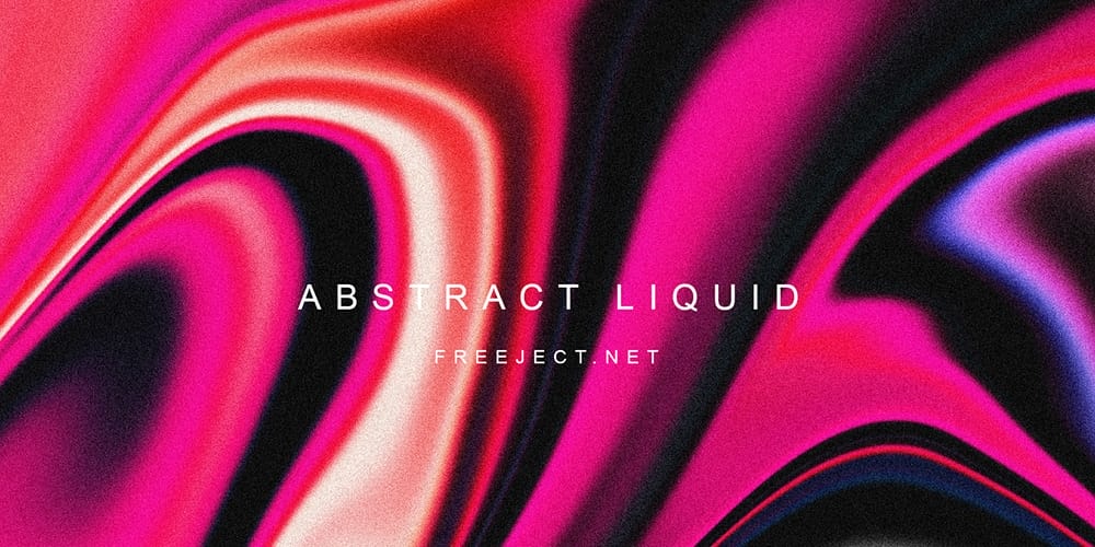 Colorful Abstract Liquid Background