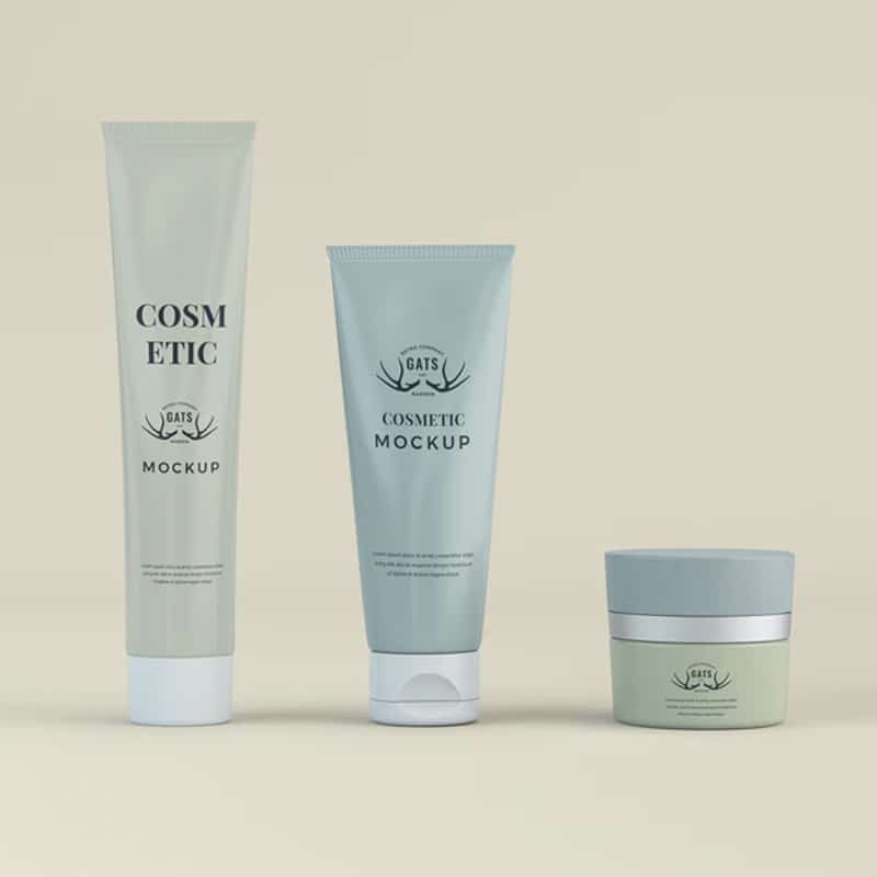 Cosmetic Tubes Mockup