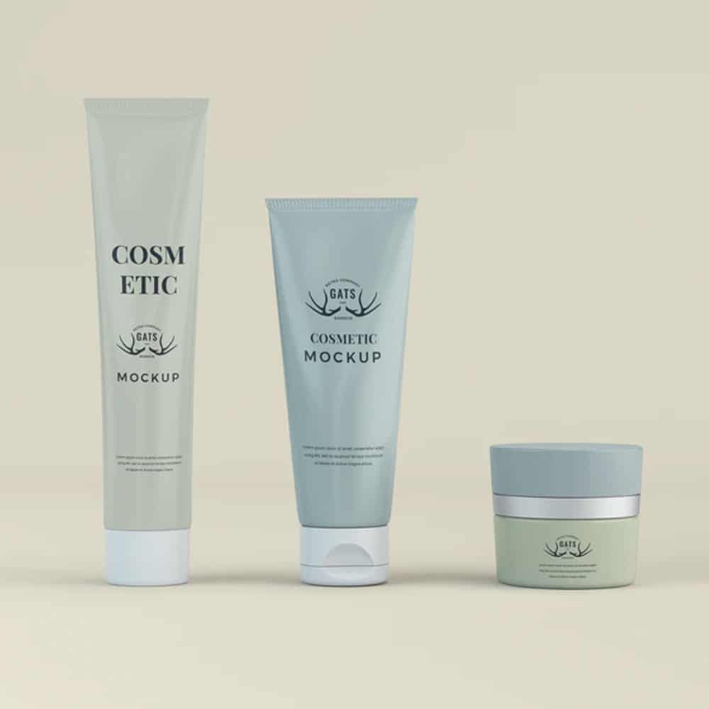Cosmetic Tubes Mockup