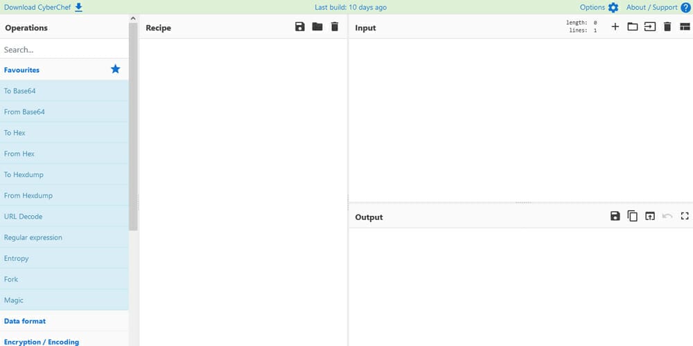 Great Node.js Encryption Libraries 9 CyberChef