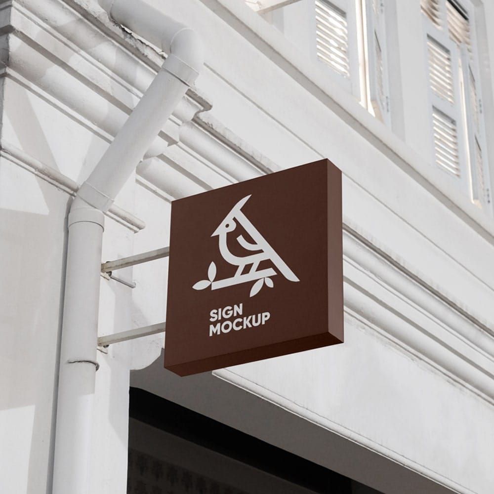 Elevation Sign Mockup