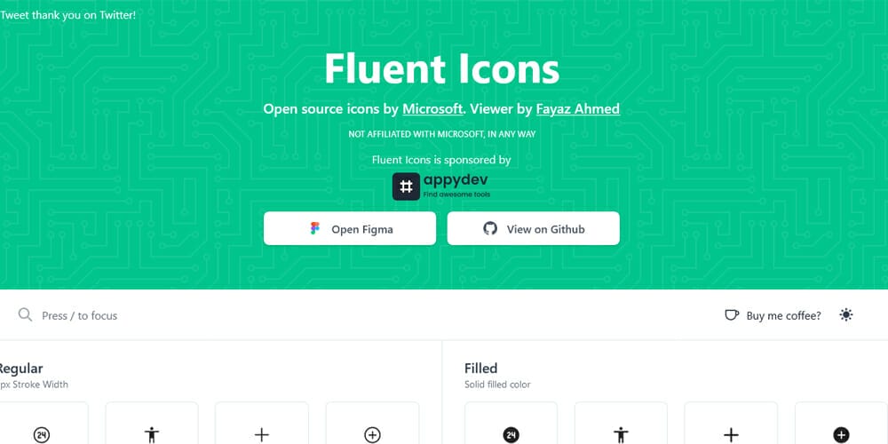 Free Open Source Icons for Designers and Developers 2023 21 Fluent Icons