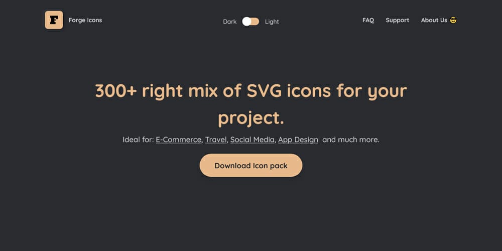 Free Open Source Icons for Designers and Developers 2023 66 Forge Icons
