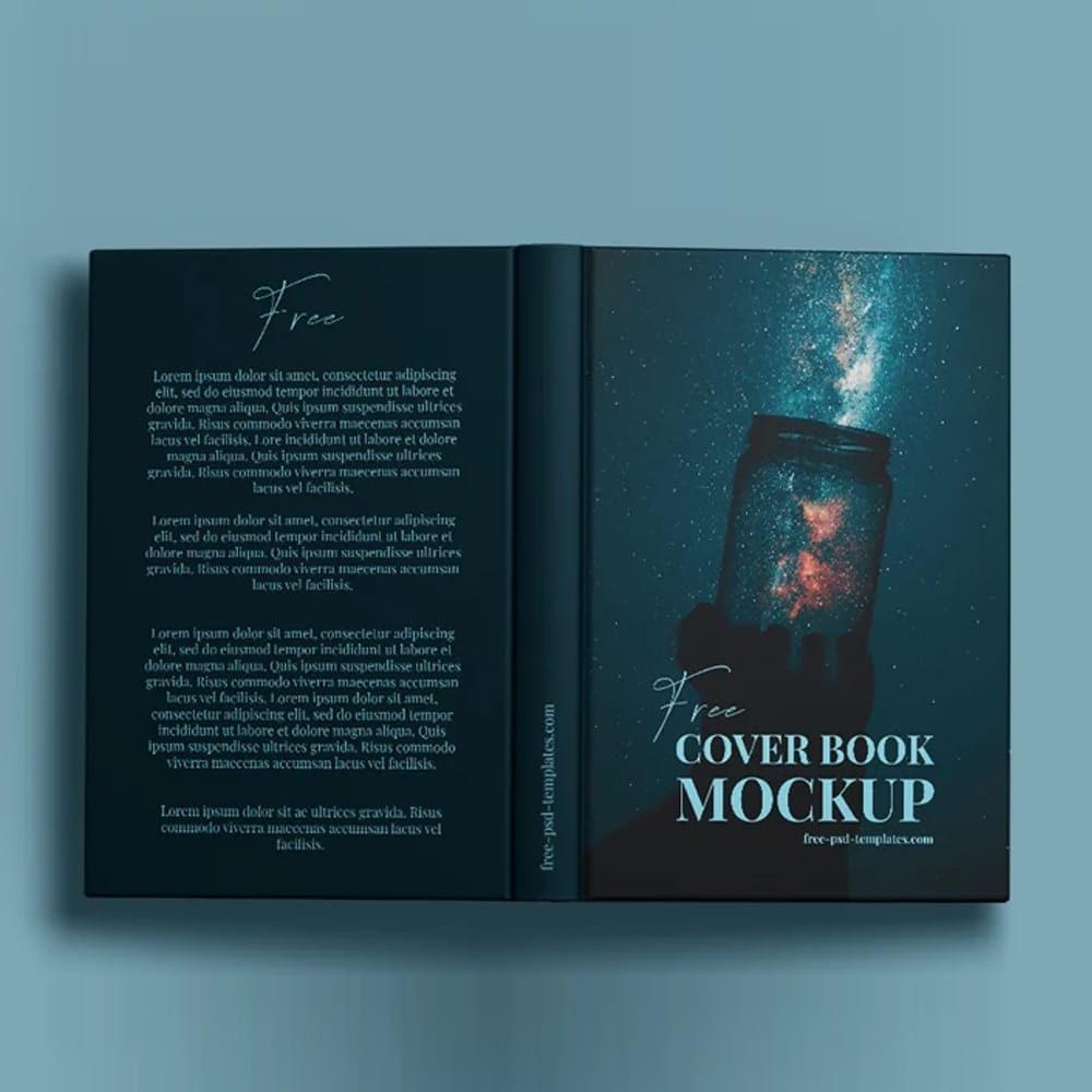Free Book Cover Mockup