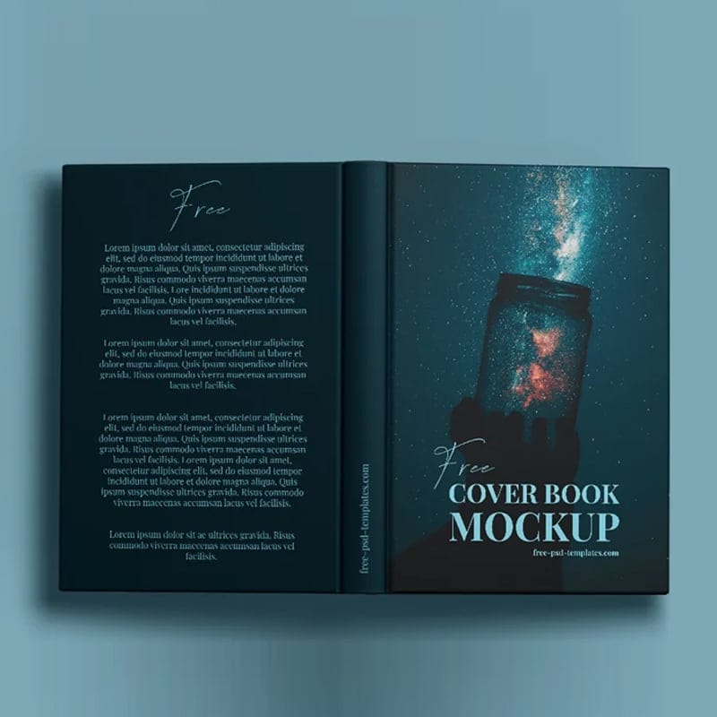 Free Book Cover Mockup » CSS Author