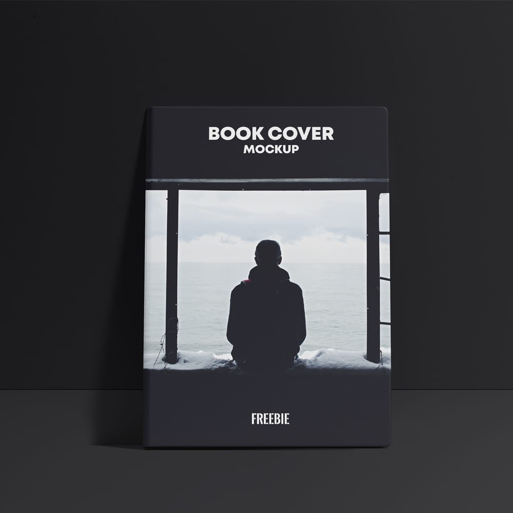 Free Book Cover Scene Mockup