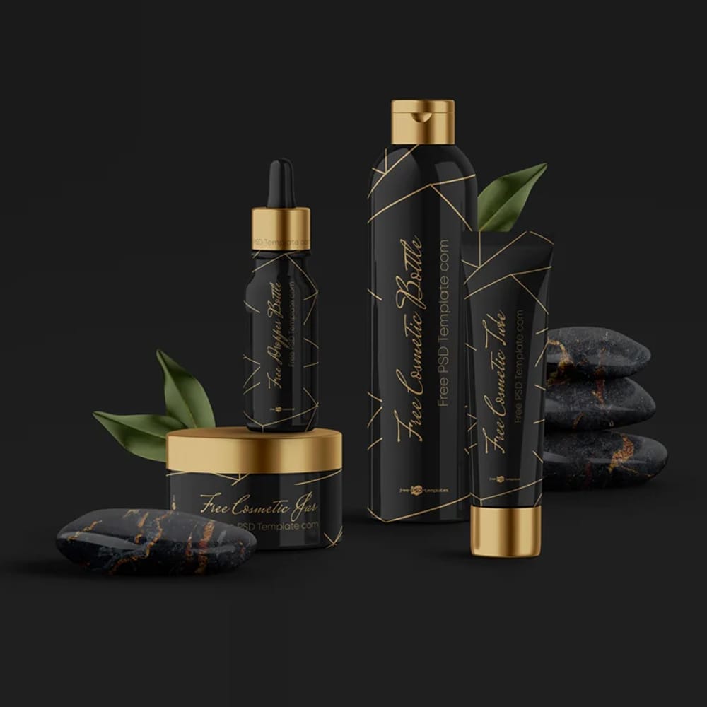 Free Cosmetic Mockup PSD