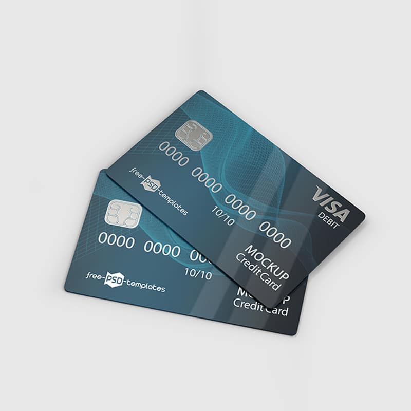 Free Credit Card Mockup