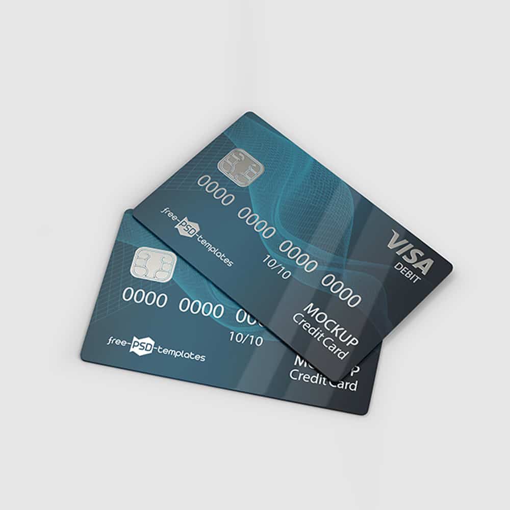 Free Credit Card Mockup