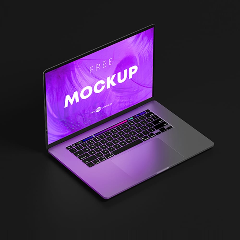 Free Mackbook Pro Mockup