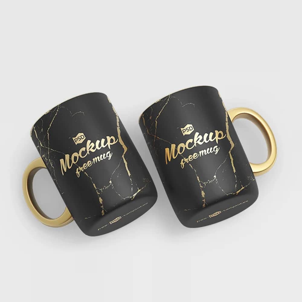 Free Mug Mockup PSD