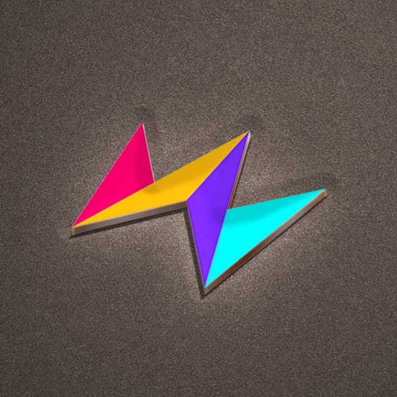 Free Sand 3D Logo Mockup