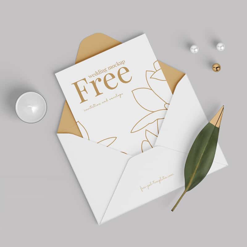 Free Wedding Mockup