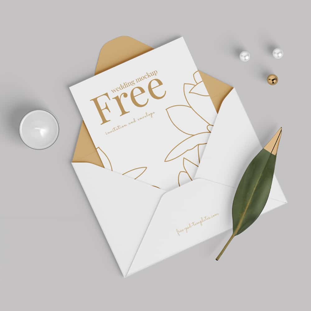 Free Wedding Mockup