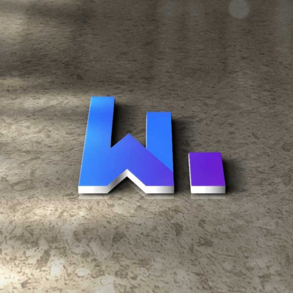 Freebies Best 3D Logo Mockup