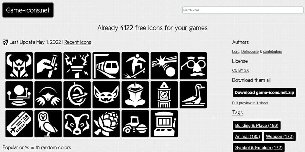 Free Open Source Icons for Designers and Developers 2023 38 Game Icons