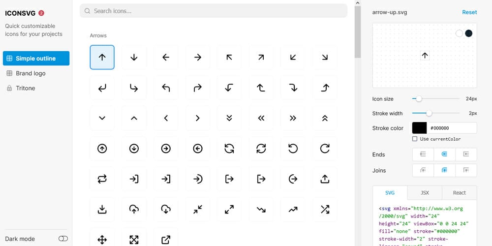 Free Open Source Icons for Designers and Developers 2023 43 Iconsvg
