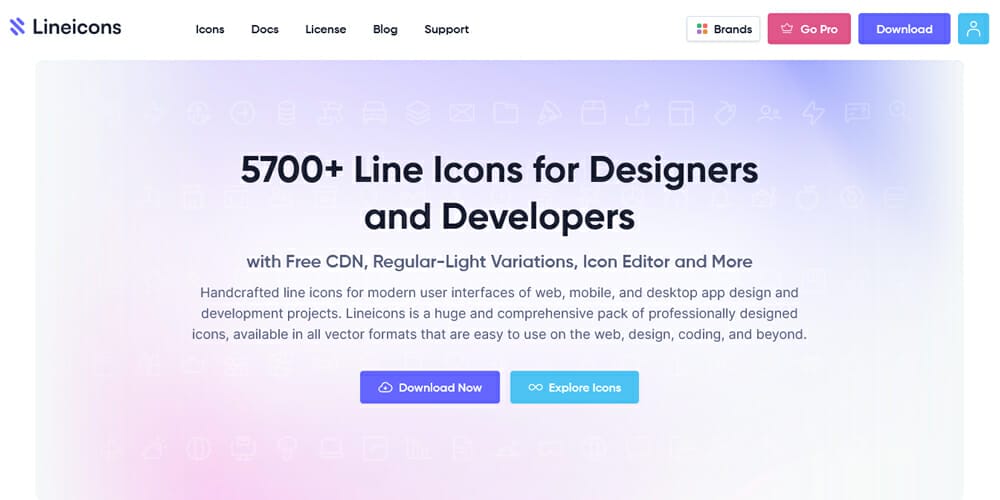 Free Open Source Icons for Designers and Developers 2023 73 Lineicons