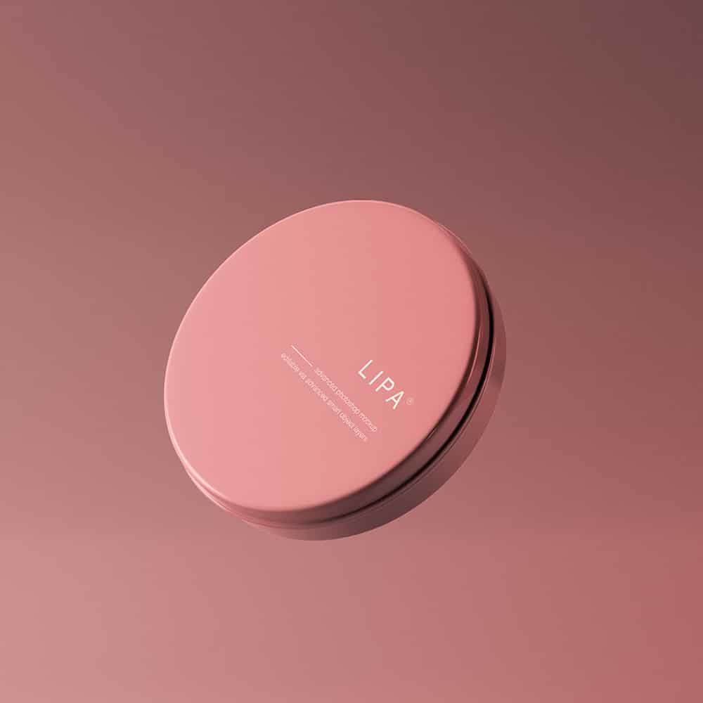 Lip Balm Tin Mockup