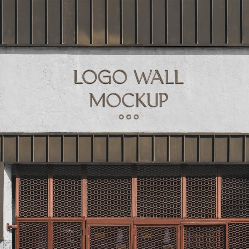 Logo Wall Mockup