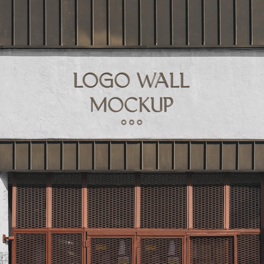 Logo Wall Mockup