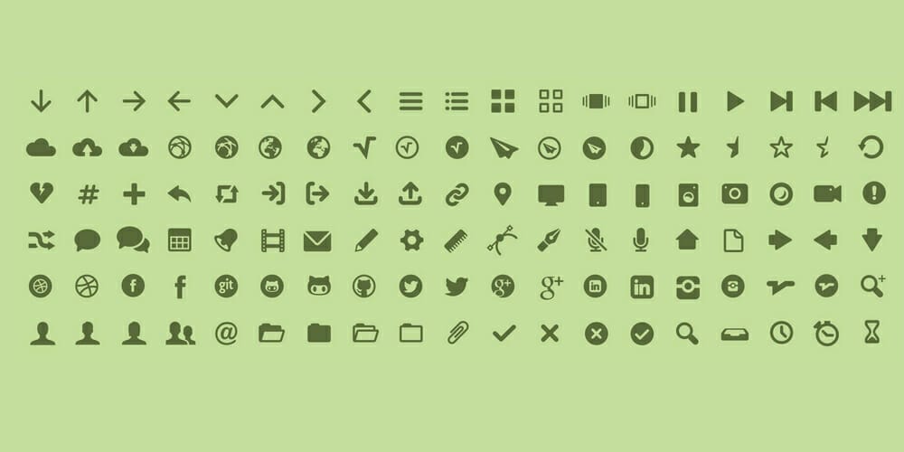 Free Open Source Icons for Designers and Developers 2023 41 MFG Labs Icons