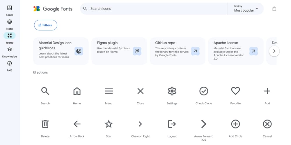 Material Symbols