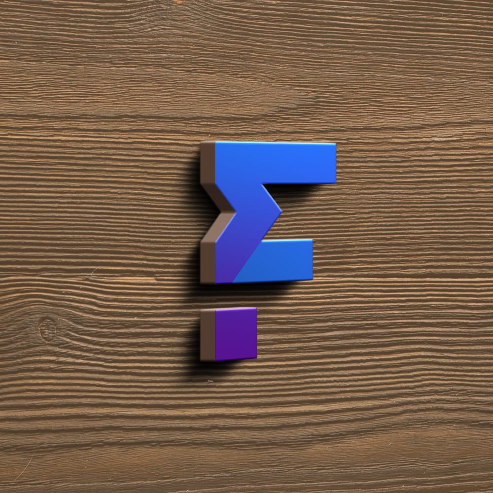 Modern 3D Logo Mockup