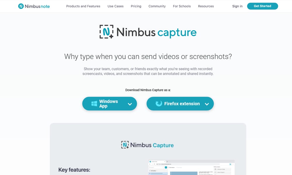 Nimbus Capture