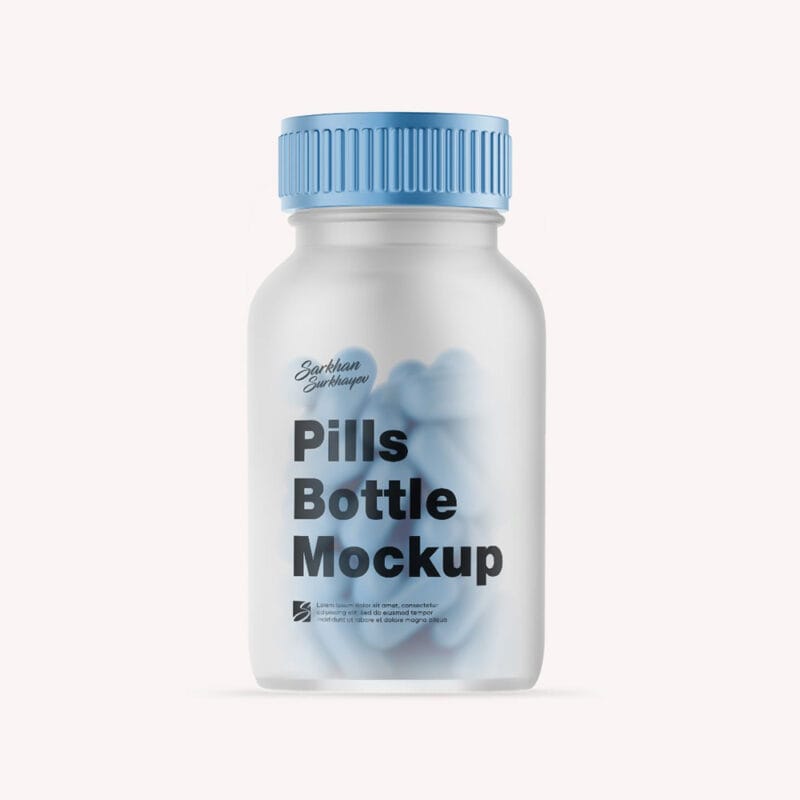 Pills Bottle Mockup » CSS Author