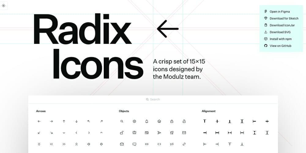 Free Open Source Icons for Designers and Developers 2023 22 Radix Icons