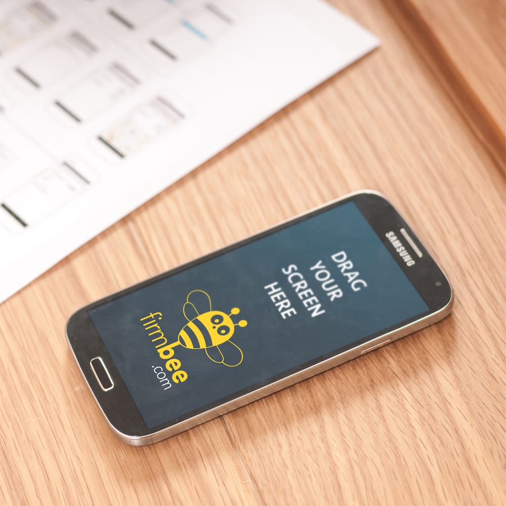 Samsung Galaxy S4 Free Mockup PSD