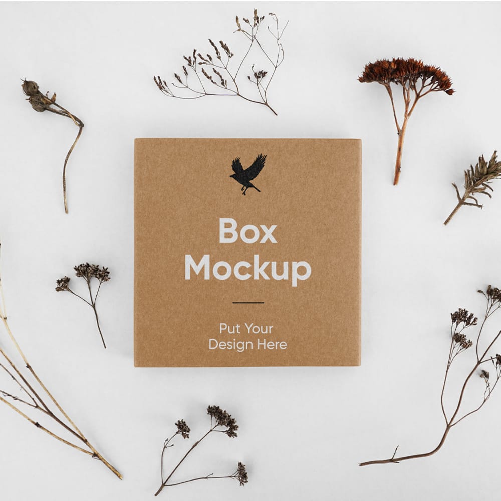 Small Box PSD Mockup