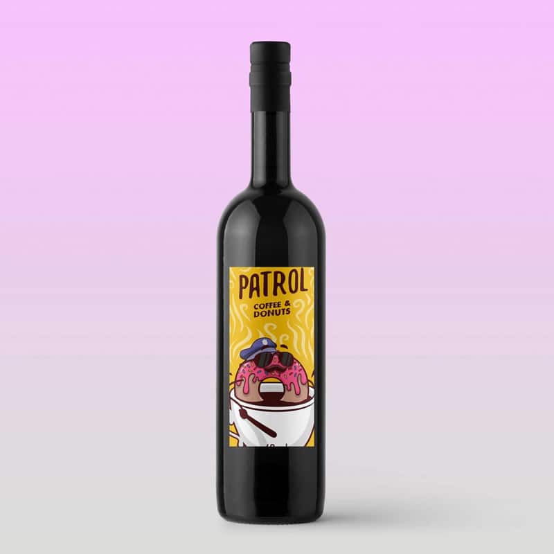 Solo Wine Bottle Mockup