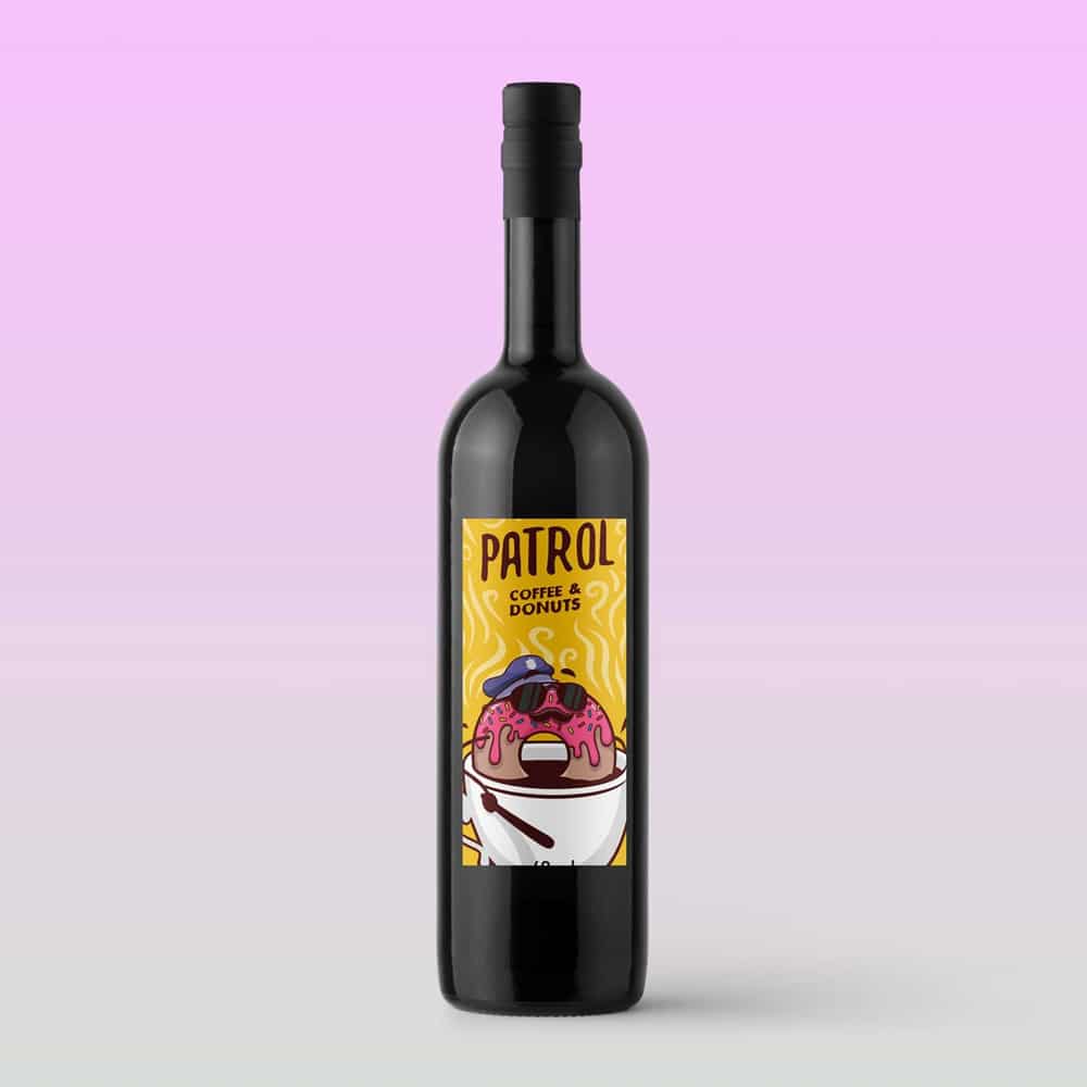 Solo Wine Bottle Mockup