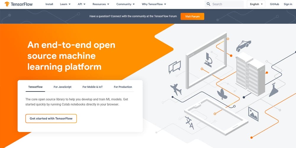 Python Libraries for Machine Learning 2 Tensorflow