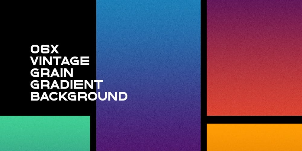 Vintage Grain Gradient Background