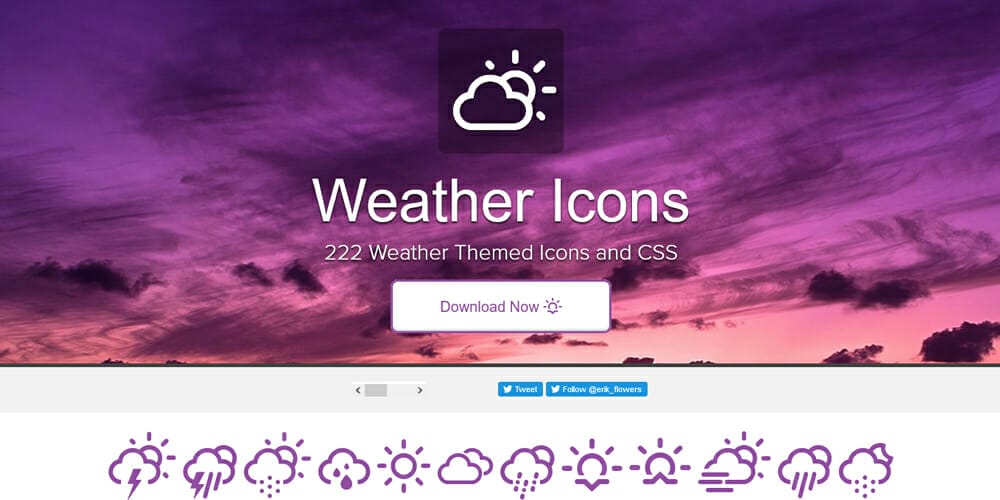 Free Open Source Icons for Designers and Developers 2023 18 Weather Icons