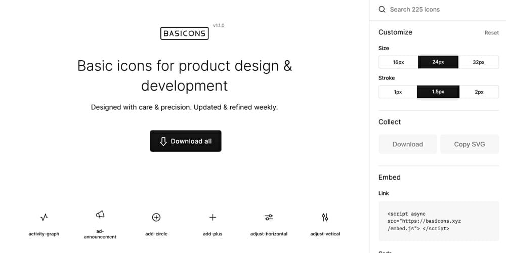 Free Open Source Icons for Designers and Developers 2023 26 basicons