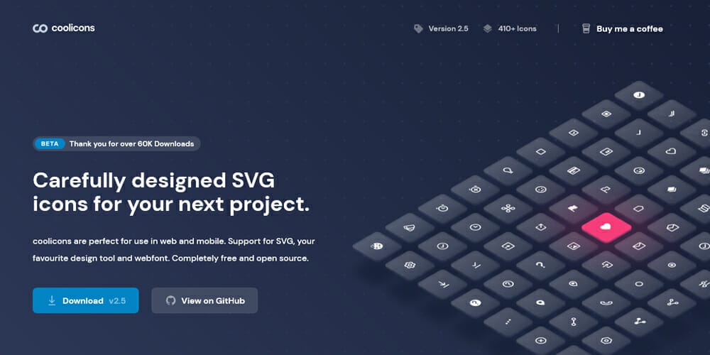 Free Open Source Icons for Designers and Developers 2023 19 coolicons