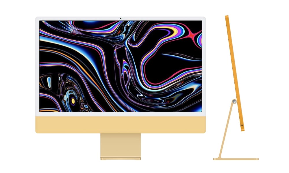 iMac 24in Realistic Figma Mockup