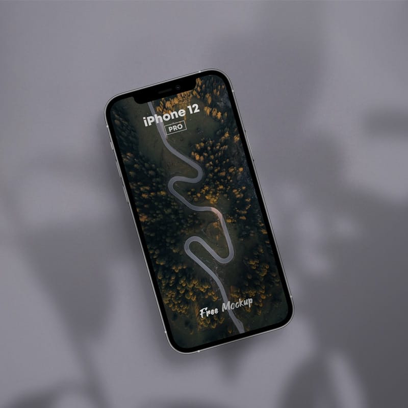 iPhone 12 PRO Scene Free Mockup