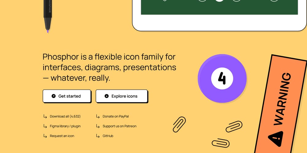 Free Open Source Icons for Designers and Developers 2023 8 phosphoricons