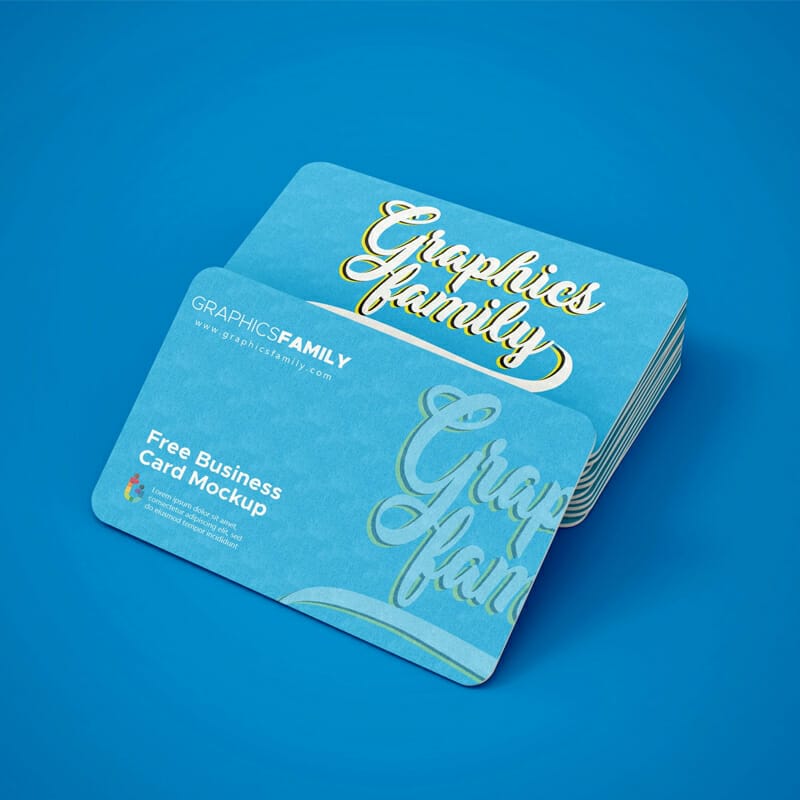 20 Amazing Business Card Mockups with Free PSD Files